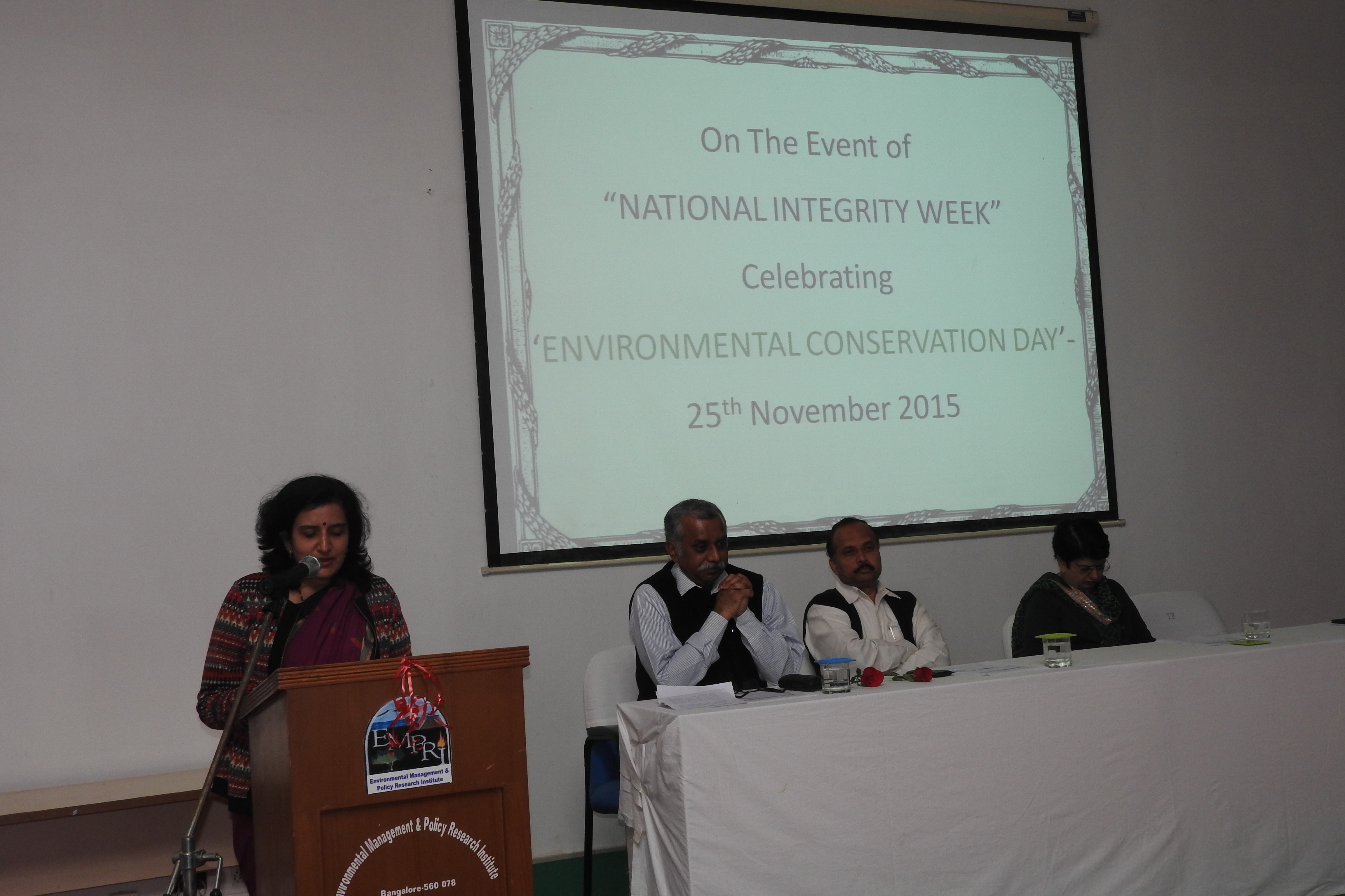 Environment Conservation Day 25th November 2015